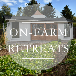 regenerative flower farm retreats
